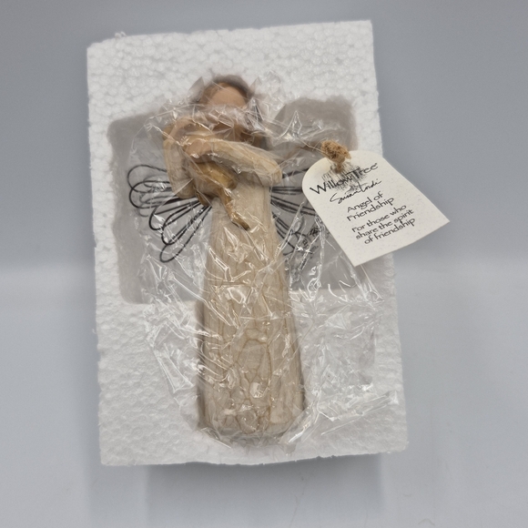 Vintage Early Willow Tree Figure Angel Of Friendship - Picture 6 of 7